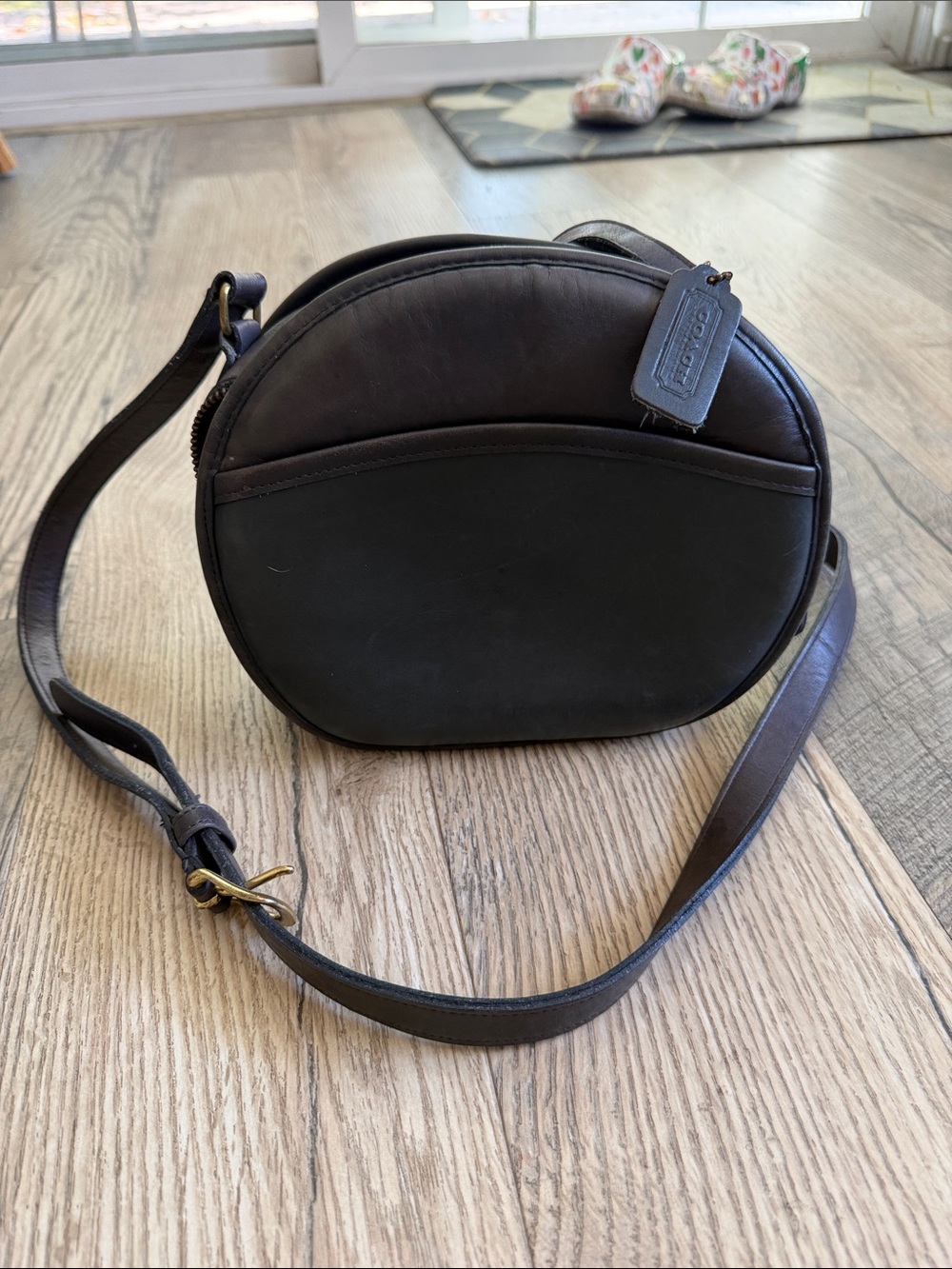 Vintage Coach Chester Canteen bag